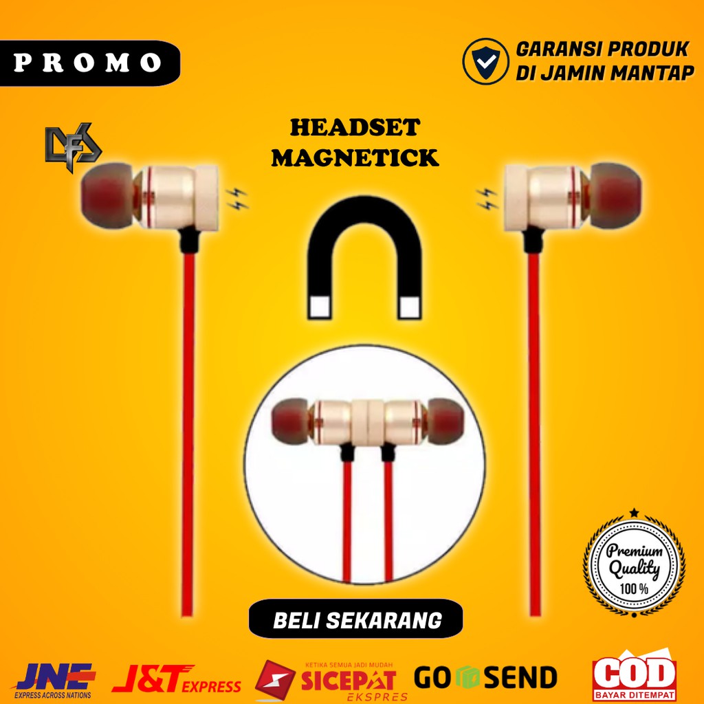 Headset JBL Magnetic Bluetooth Design Headset Bluetooth JBL MAGNET
