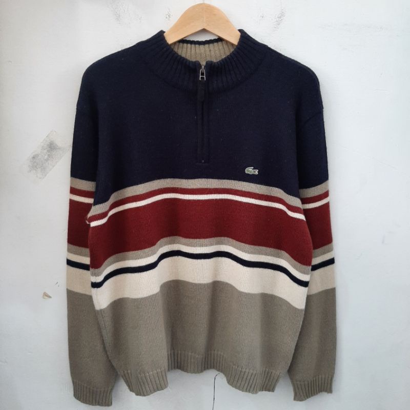 SWEATER RAJUT LACOSTE SECOND ORIGINAL