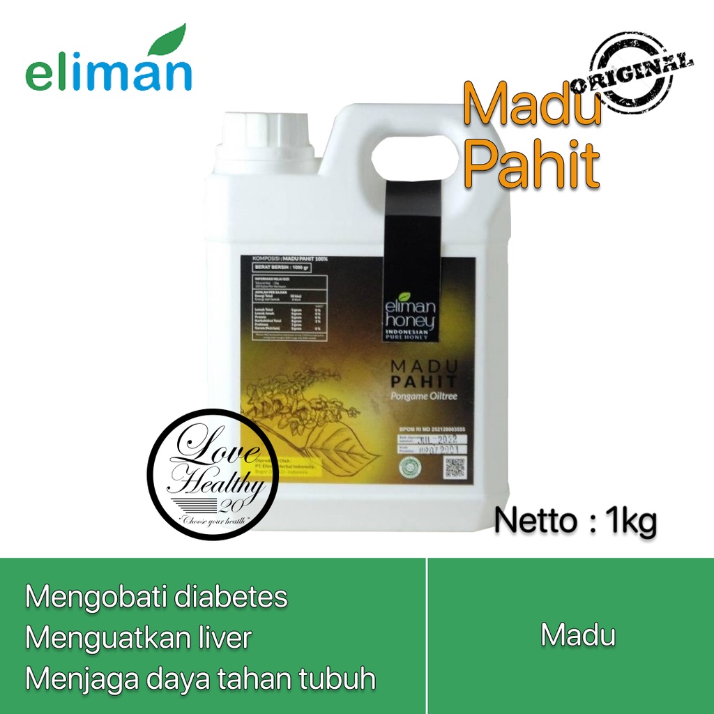 

ELIMAN MADU PAHIT SWIETNIA MAHAGONI ASLI 100% ORIGINAL