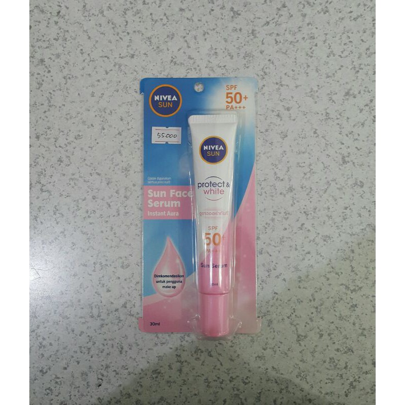 Sun face serum instant aura
