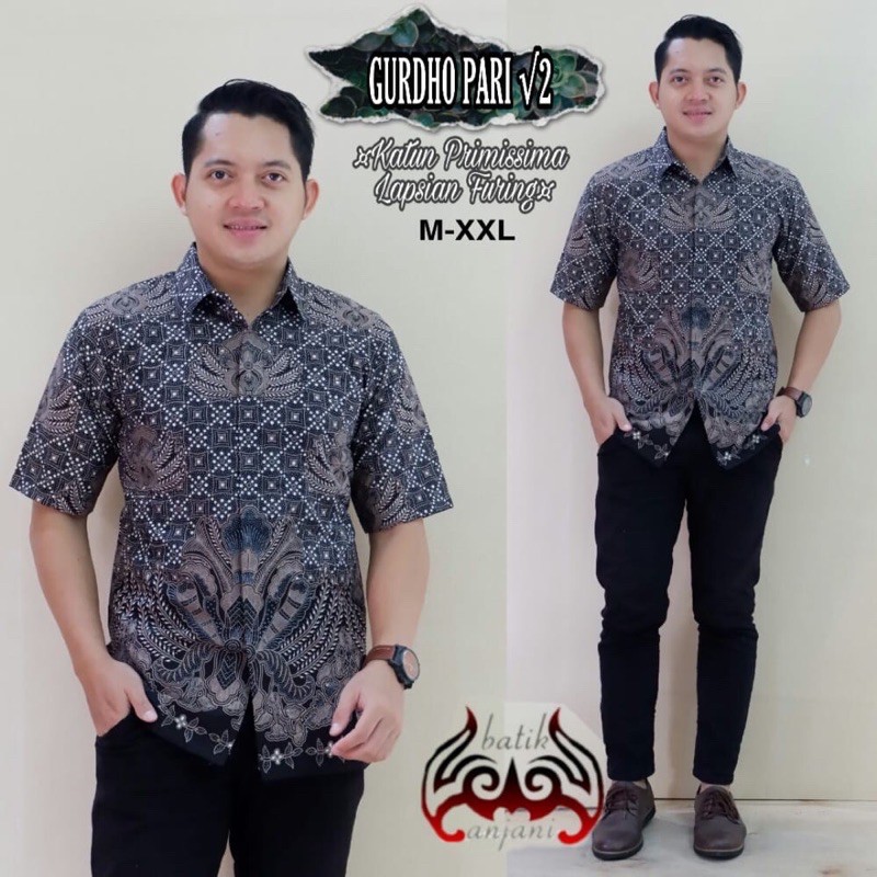GURDO PARI #2 Pendek Full Furing Katun Halus Size S-XXXL High Quality