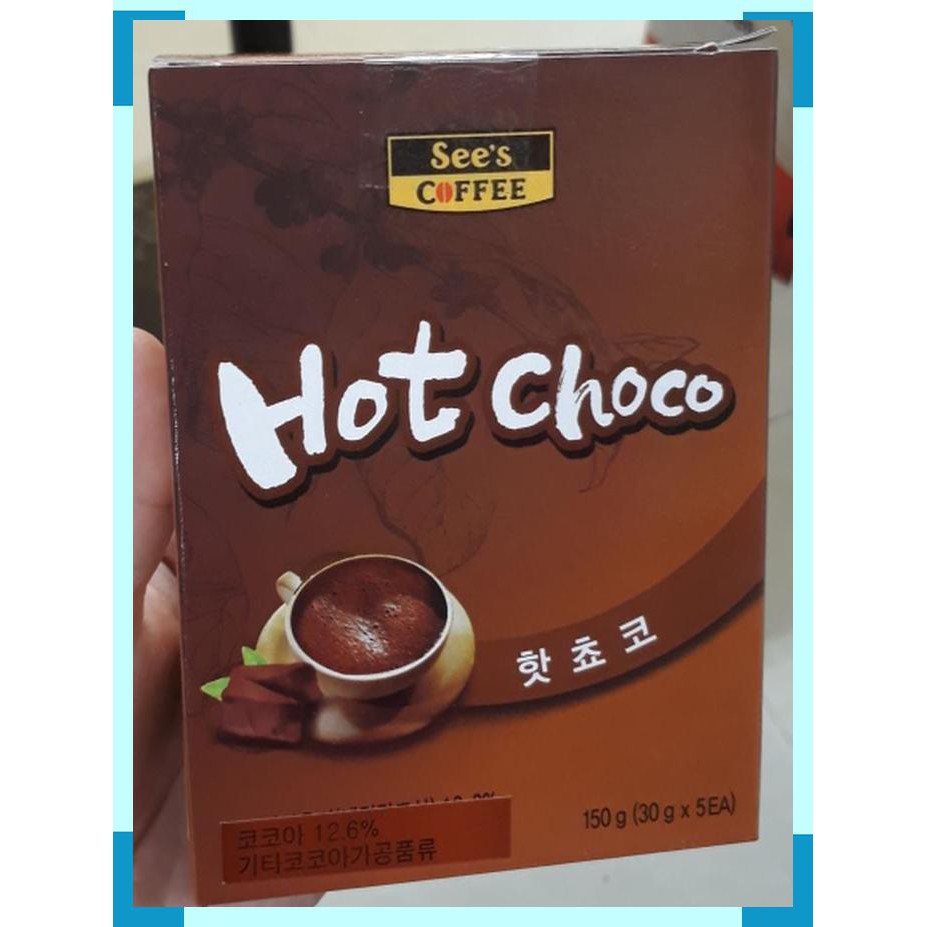 

See's Hot Choco | Korean Hot Chocolate | Cokelat Korea | Minuman Korea