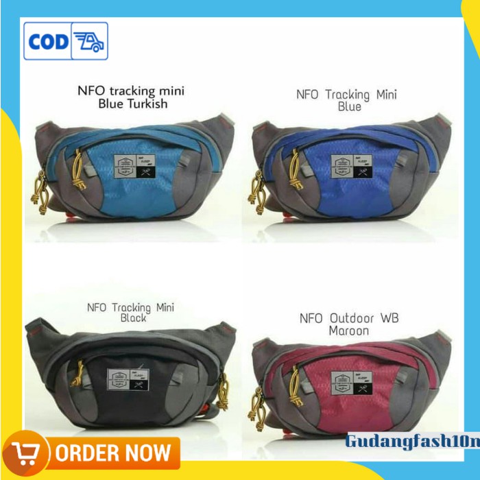 GF72 TAS SELEMPANG OUTDOOR  WAISTBAG TRACKING MINI DISTRO PRIA WANITA TERBARU