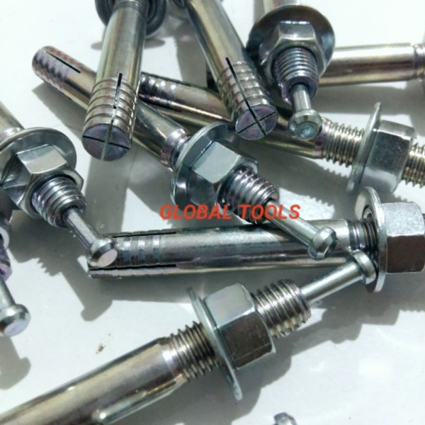 Stock Baru  hit Anchor model hilti 10 x 120 dynabolt ketok 10 x 120 not sanko kobe Tools global