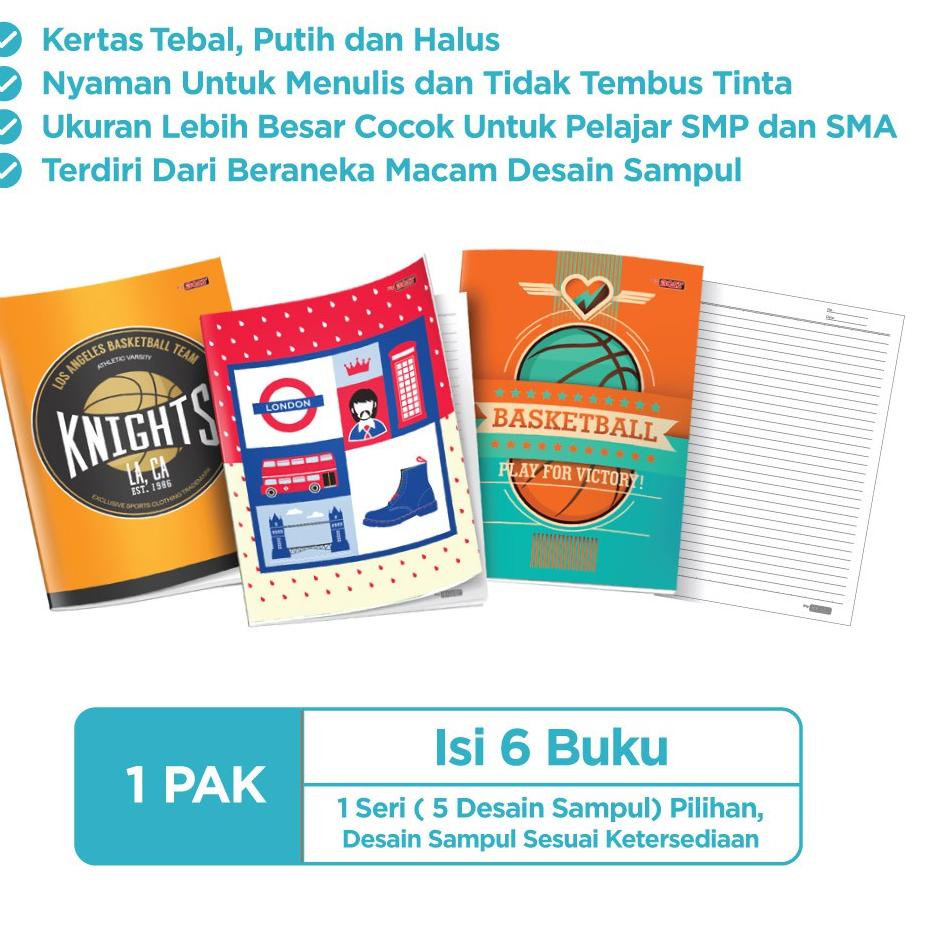 

(VIRAL!) BigBoss Buku Tulis 42 Lembar