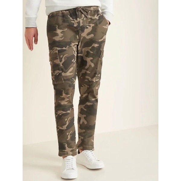 Celana Cargo Old Navy Men Relaxed Slim Pull On Cargo