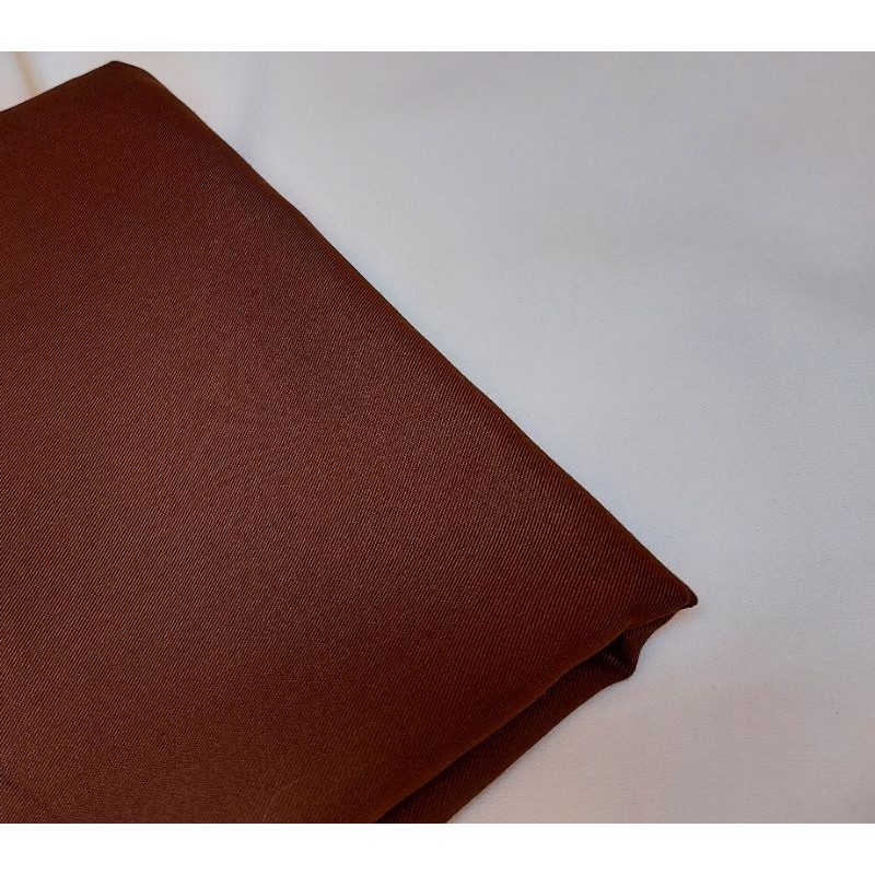 KAIN KATUN TOYOBO ROYAL MIX PER 0.5 METER-TYB  - COKLAT TUA
