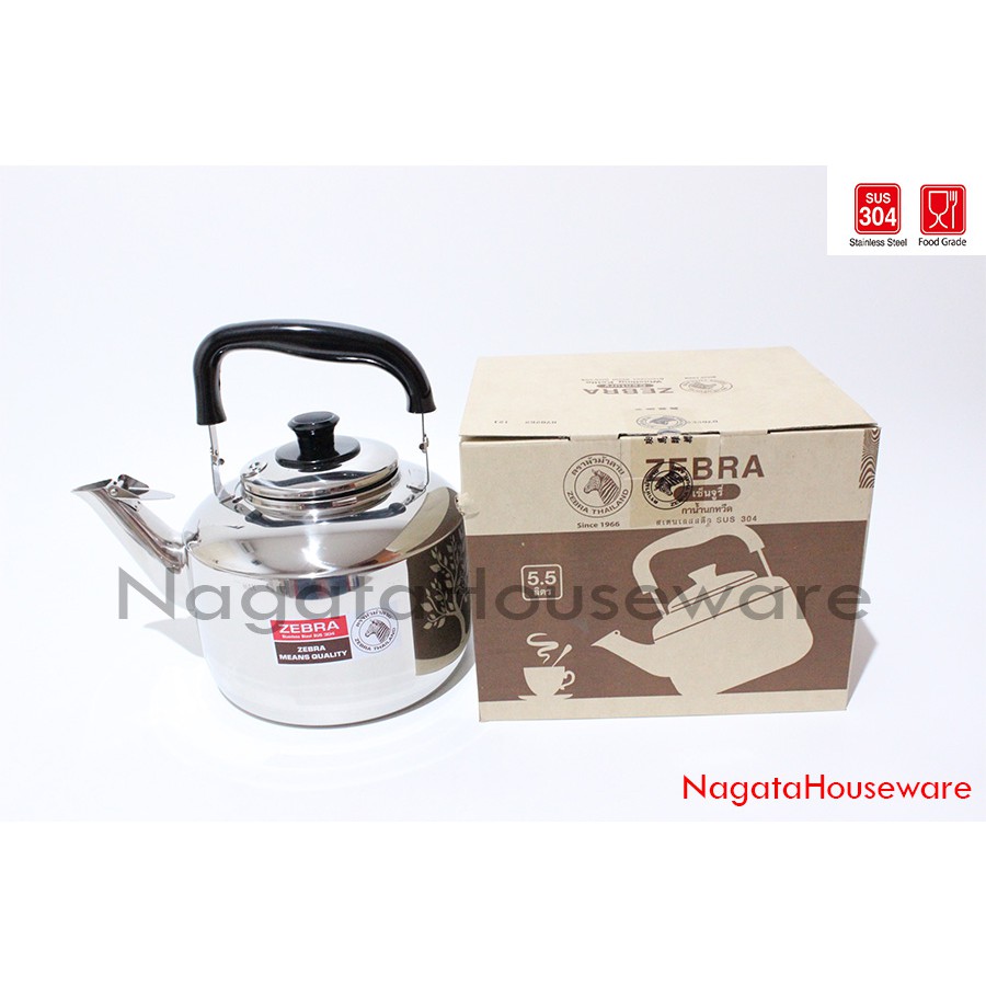 Teko Siul Stainless / Teko Masak Air Panas Stenlis / Ceret Bunyi / Whistling Kettle 5.5L Liter Centu