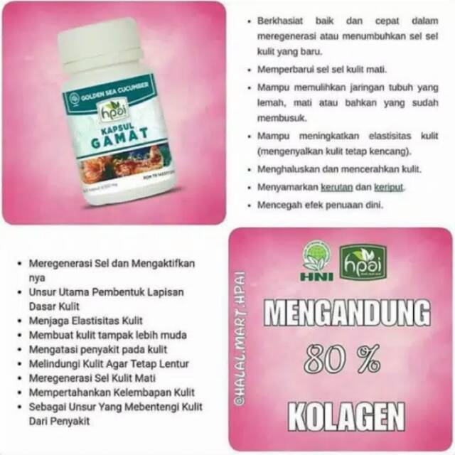 GAMAT KAPSUL HNI HPAI MEMBANTU MEREDAKAN NYERI SENDI