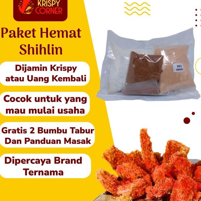 

[COD] Paket Hemat Tepung Shihlin Ayam Goreng Taiwan ala Shilin Komplit JT09 [COD]