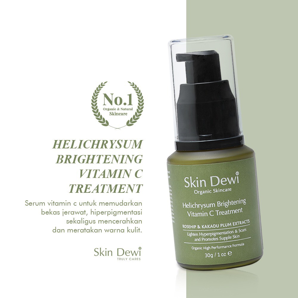 

Skin Dewi Helichrysum Brightening Vitamin C Treatment 30gr (Skincare Organic)