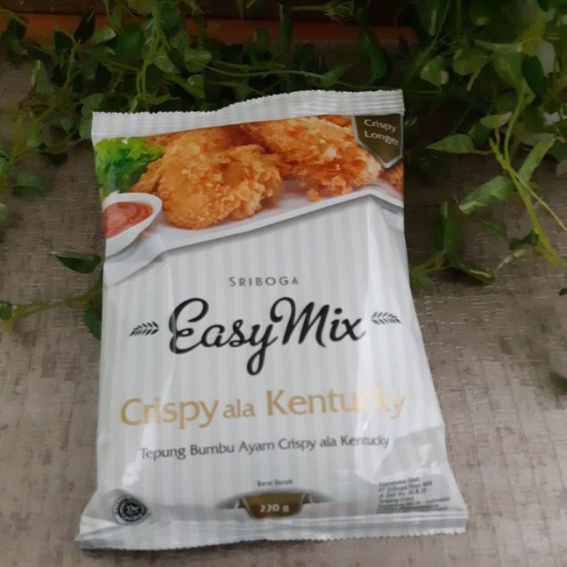 

Sriboga Easymix Crispy ala Kentucky 220 gr