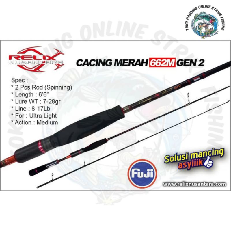 JORAN CACING MERAH SP 662M GEN 2 RELIX NUSANTARA