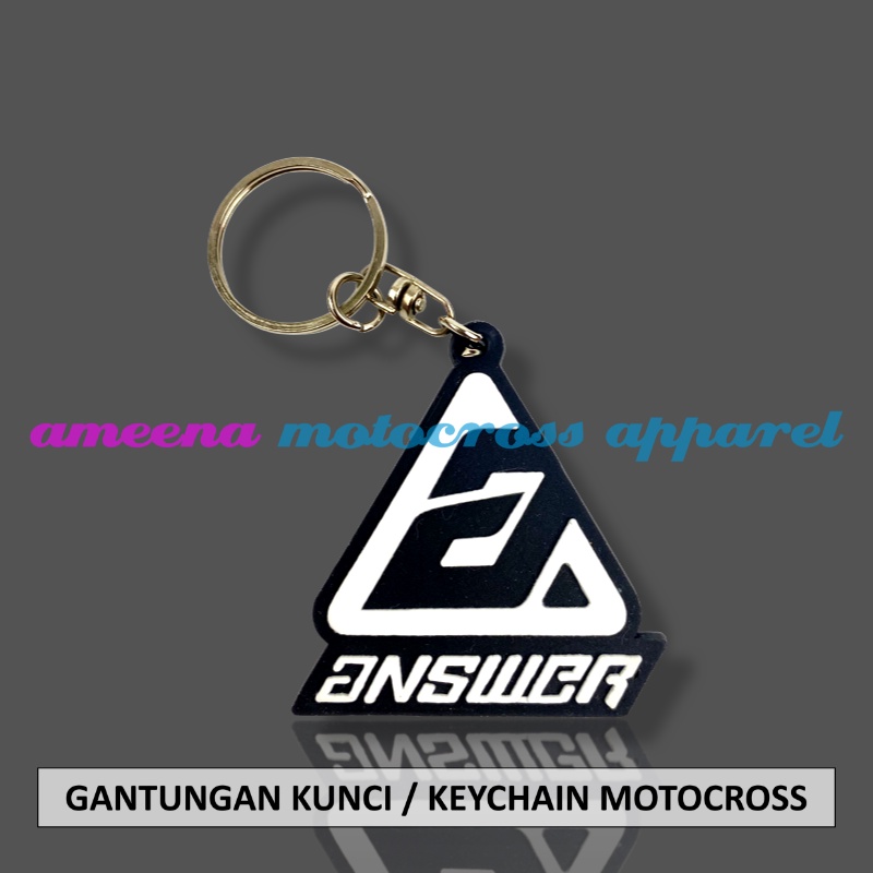 Gantungan Kunci Motocross - Keychain Trail MX - Gantungan Kunci Trabas - Keychain Enduro - Souvenir Trail - Keychain Souvenir - AN001