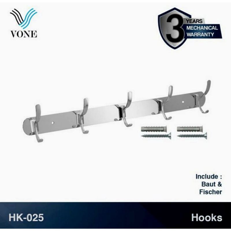 Hook Vone Hk-025/Gantungan Baju Vone