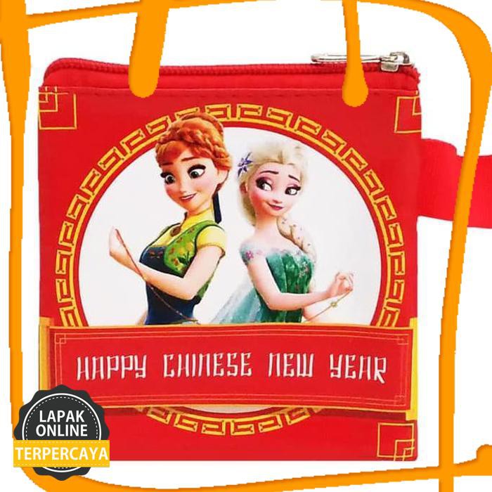 

New Arrival Angpao Imlek Ana Elsa Frozen Dompet Imlek Pouch Imlek Amplop Imlek - Frozen Elsa Ana