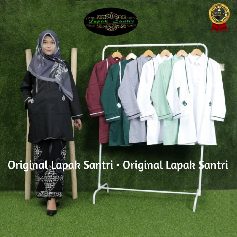 Hemat Atasan Santri Putri Bahan Toyobo | Atasan Santriwati | Baju Santri | Tunik Santri Putri | Tuni