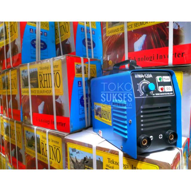 Shp1 Mesin Las Rhino Mesin Trafo Las Inverter MMA 120A 450Watt Las Listrik 450 Watt Travo Las ECO