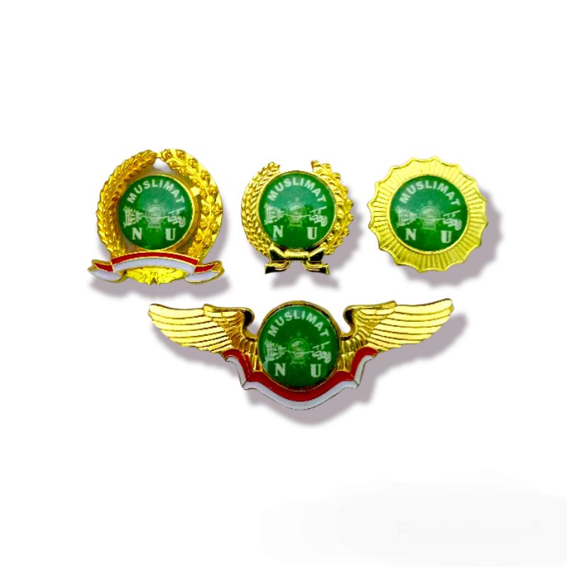 PIN KUNINGAN PENITI MUSLIMAT NU