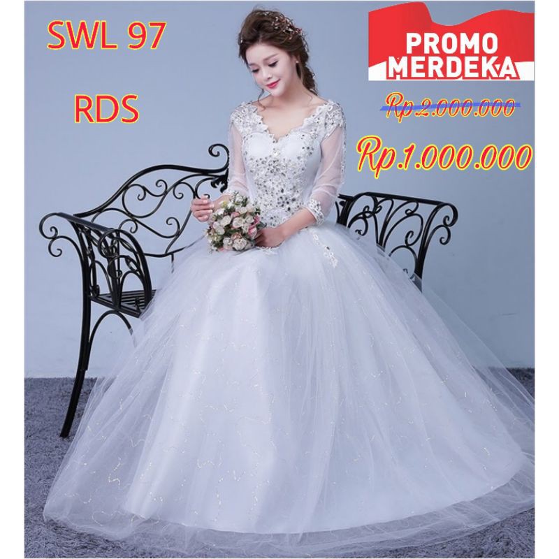 Gaun Pengantin BARU SWL 97