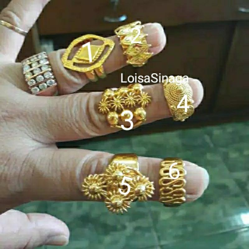 Variasi Model Cicin Emas LM/London 24K kadar 99,9%