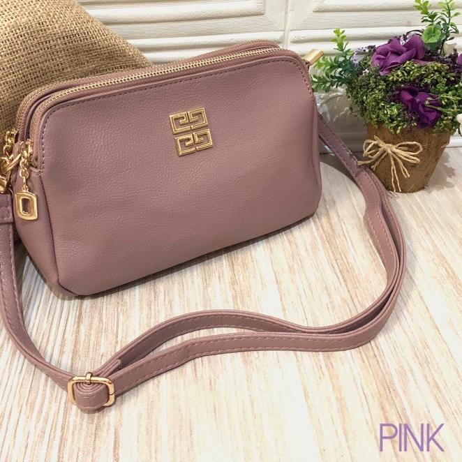 ۞ (BISA ) Jamjo Tas Sling GV Kylie 3Ruang #17 Super Import Batam ♚