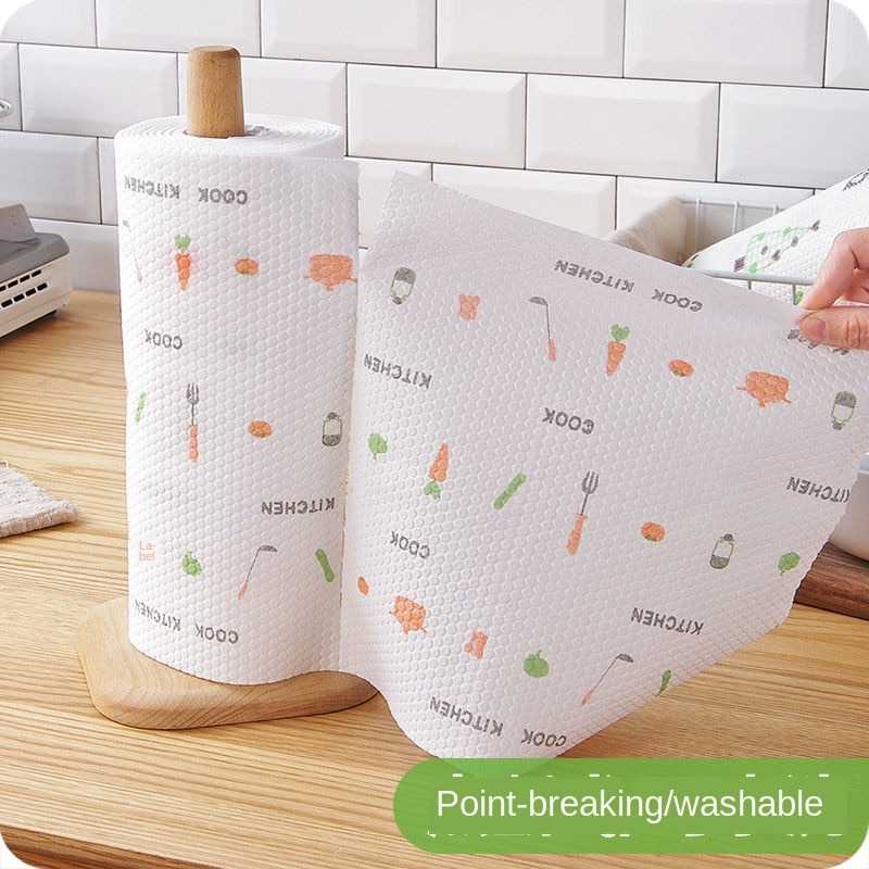 TD-DDG Qian Feng Tisu Kertas Reusable Paper Towel 1 Roll (50 Helai) - MB104P