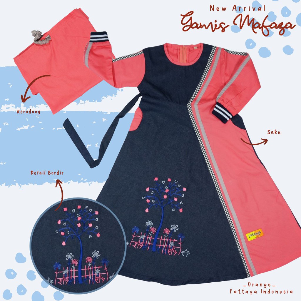 GAMIS ANAK FATTAYA COLLECTION INDONESIA KODEA MAFAZA