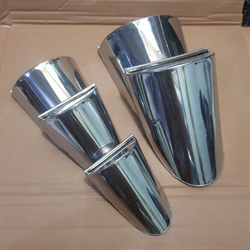 sekop scoop beras gula terigu kopi stainless / scoop stainless / sekop isi 5