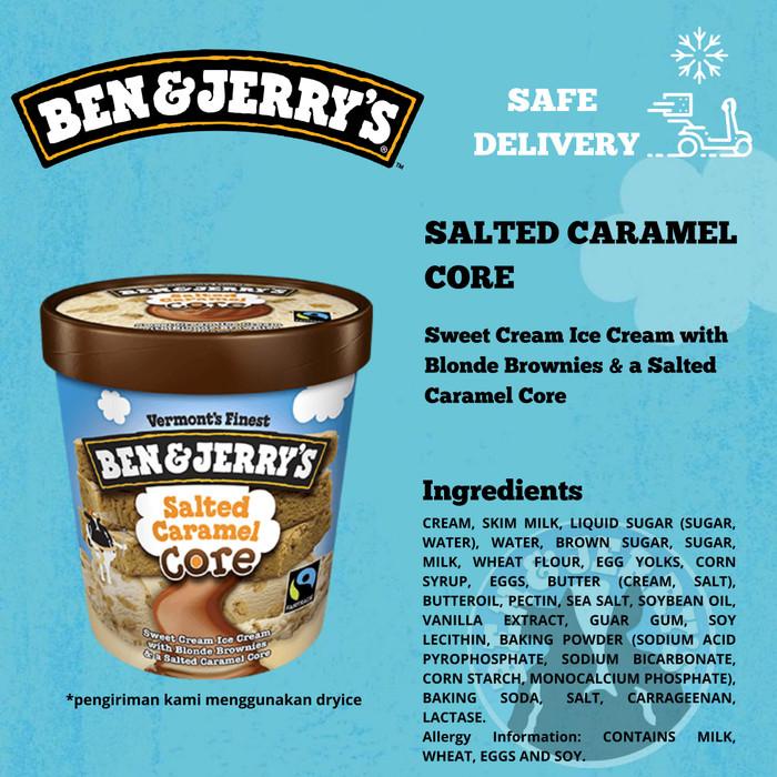 

Makanan Beku | Ben And Jerry'S Salted Caramel Core Ice Cream - 458 Ml