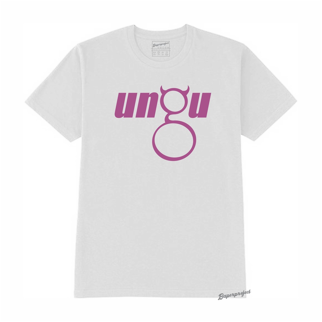 Kaos distro logo band ungu cliquers cotton combed 20s