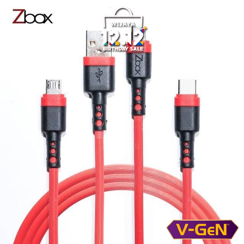 KABEL DATA ZBOX CTP-01 FAST CHARGING Ori