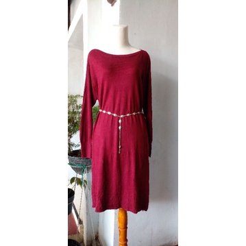 Dress Rajut Tebal/Dress Global Work/Dress Oversize Import