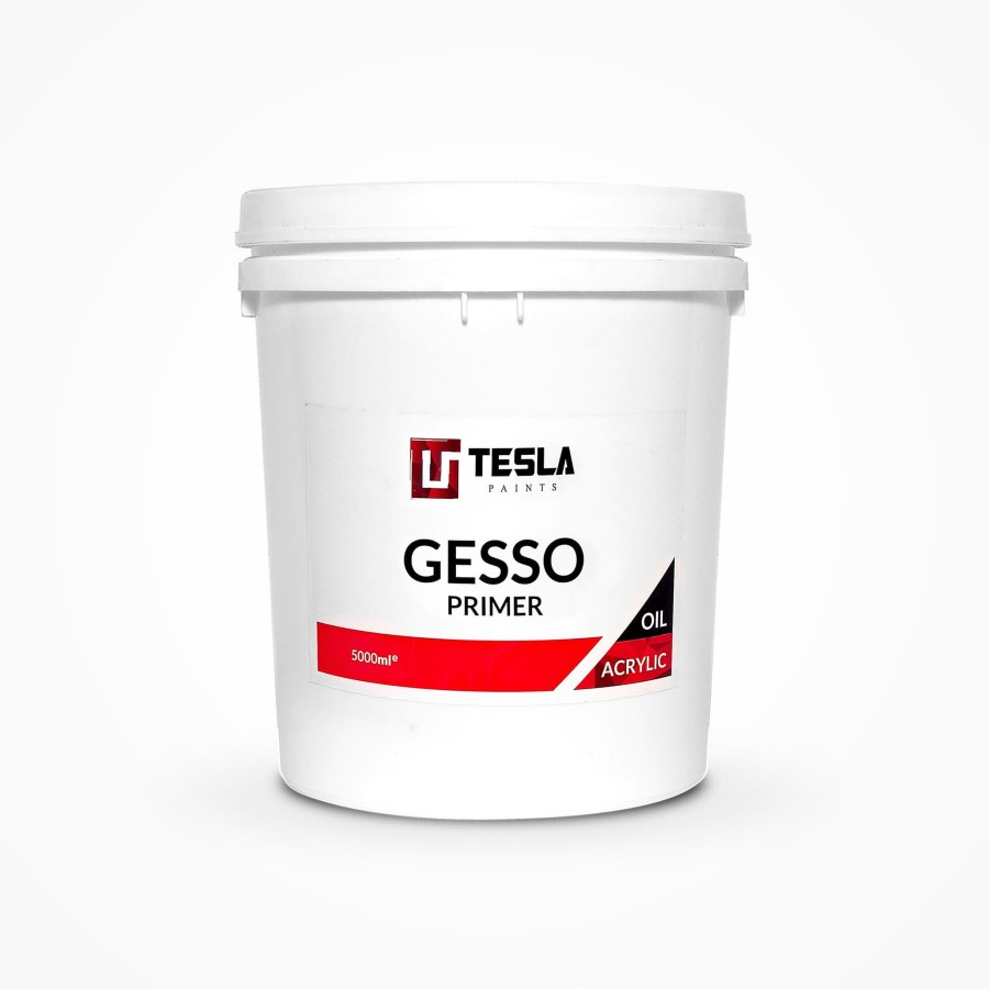 Tesla Paints / White Gesso /5000ml