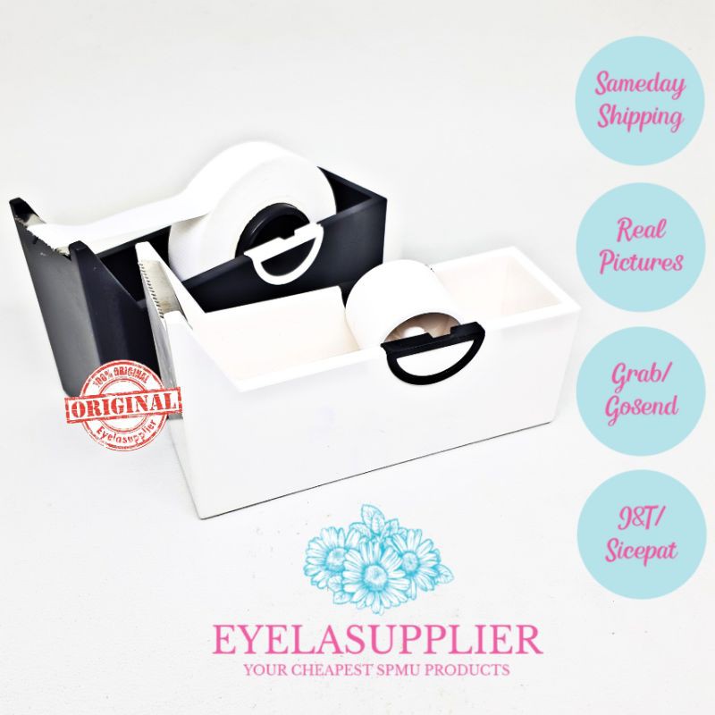 Tempat Micropore Refill Eyetape Cutter Pemotong Selotape Mata Tape Dispenser