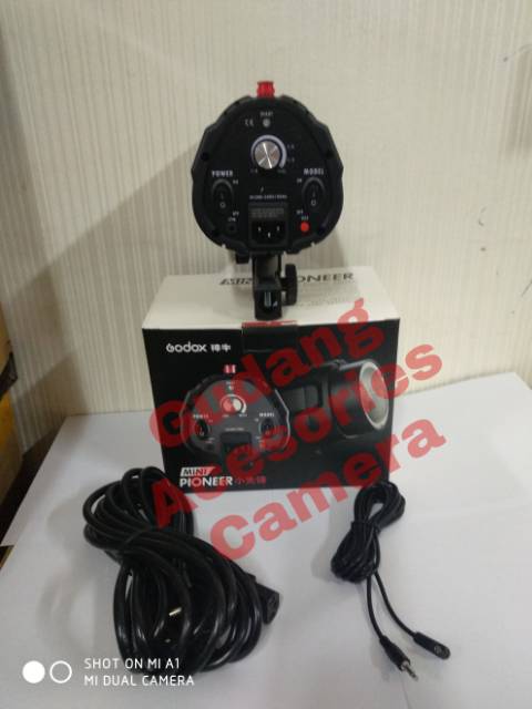 Lampu studio GODOX K160 K-160 abu abu