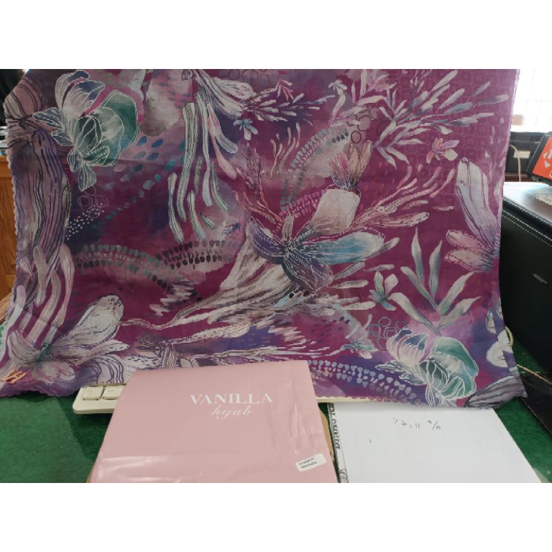 bohemian romantic vanilla hijab scarf