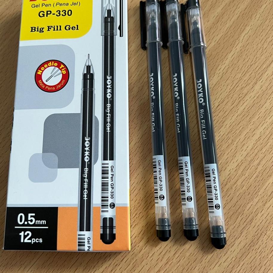 

*Termurah* (NEW)Pulpen Gel Joyko Big Fill Gel GP-330 (LUSIN) Segera Dapatkan !!