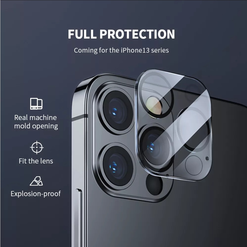 Flash Tidak TerTutup FULL COVER Anti Gores CAMERA iPhone 11 11 PRO 11 PROMAX 12 12PRO 12PROMAX 13 13PRO 13PROMAX 13MINI 12MINI Tempered Glass LENS KAMERA/Temperd KACA FUL FRAME/Tempred KACA Lensa/Pelindung/Antigores Anti Scratch-Anti DROP/Baret/Lecet Max