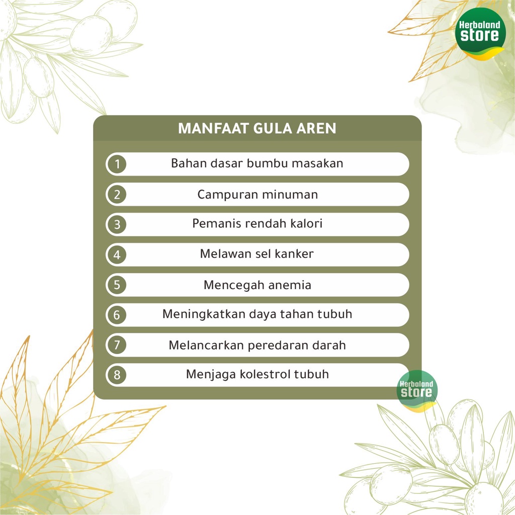 ILFAZY FOOD Gula Aren Semut Organik Murni 500 gram