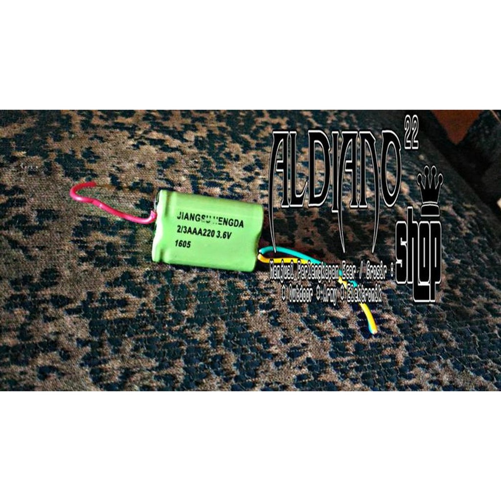 SPARE PART STUNGUN BATERAI JIANGSU MENGDA 3,6V