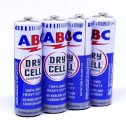 Baterai ABC Tipe AA 1.5V A2 Batu Batre Battery Dry Cell BIRU Harga Satuan/Batu baterai jam dinding/BATU JAM REMOTE AC, REMOTE TV TERMURAH