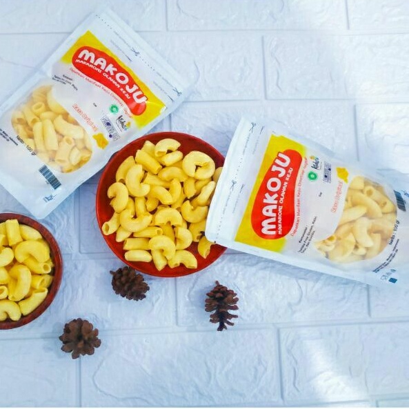 

CHEESE MAC MAKARONI KEJU "MAKOJU" CEMILAN TERBAIK KEMASAN 100 gr.
