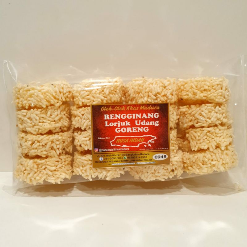 

rengginang lorjuk udang goreng