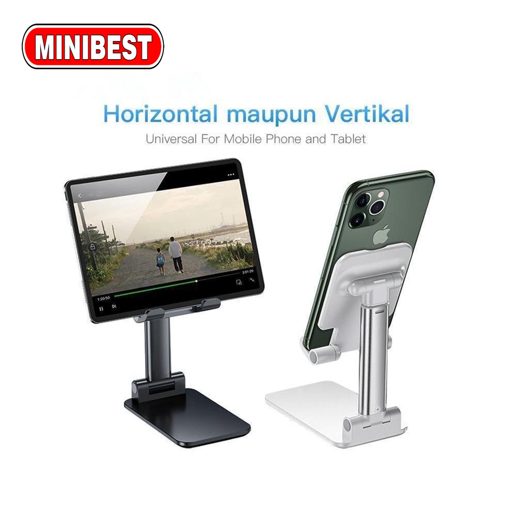 Holder Meja Folding Dekstop Stand Hp Dudukan Meja Serbaguna Holder Lipat HS-04