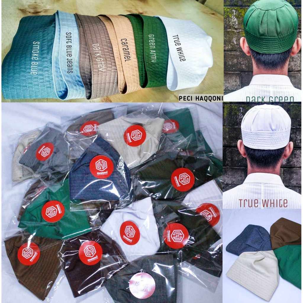 [GRATIS ONGKIR] Kopiah Habib Syech/Kopyah Habib Syech/Peci Habib Syech/Peci Haqqani/Songkok Habib Sy