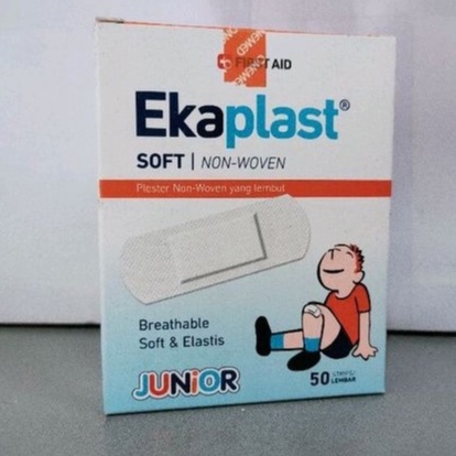 EKAPLAST JUNIOR PLESTER LUKA NON WOVEN JUNIOR ISI 50 PCS - ONEMED