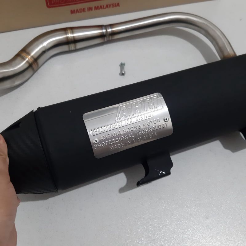 knalpot AHM Mio Mio j Mio M3 Mio soul knalpot AHM model tsukigi standar racing Mio soul GT 115 soul 