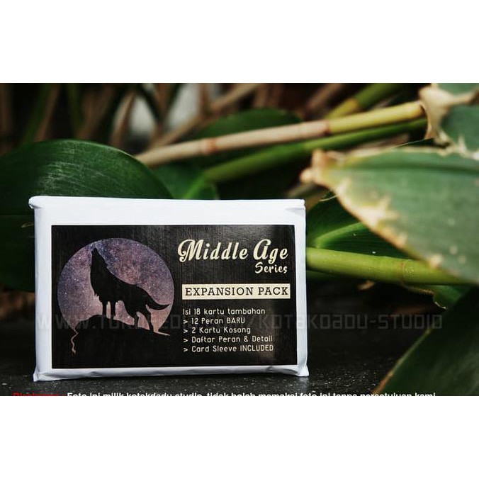 Expansion Pack The Werewolf Game (TWG) MA Series (+18 Kartu) Kode 712