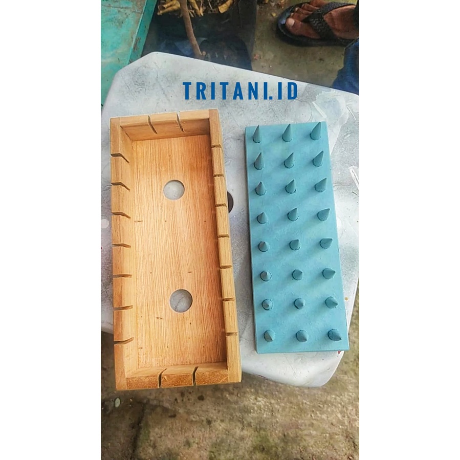 Pemotong rockwool dan pelubang rockwool khusus rockwoll upuper - alat cetakan rockwool